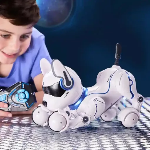 Ziggy, a távirányítós RC interaktív robotkutya