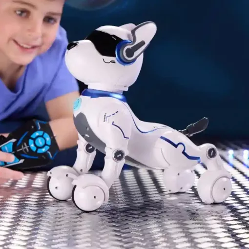 Ziggy, a távirányítós RC interaktív robotkutya