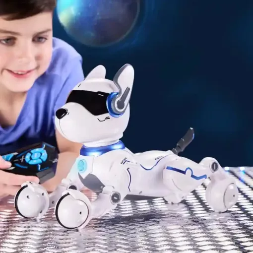 Ziggy, a távirányítós RC interaktív robotkutya