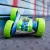   RC Spin N' Stunt kétoldalas távirányítós autó fénnyel - zöld