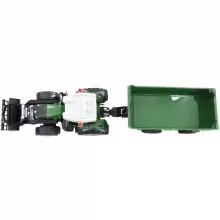 Távirányítós RC traktor utánfutóval 50cm