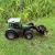 Távirányítós RC traktor utánfutóval 50cm