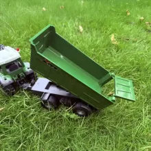 Távirányítós RC traktor utánfutóval 50cm