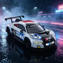 Audi R8 LMS Gran Turismo RC távirányítós interaktív versenyautó
