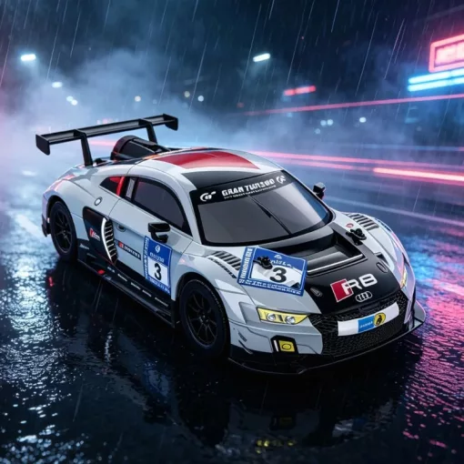 Audi R8 LMS Gran Turismo RC távirányítós interaktív versenyautó