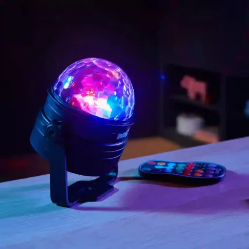 RockJam RC távirányítós világító diszkógömb