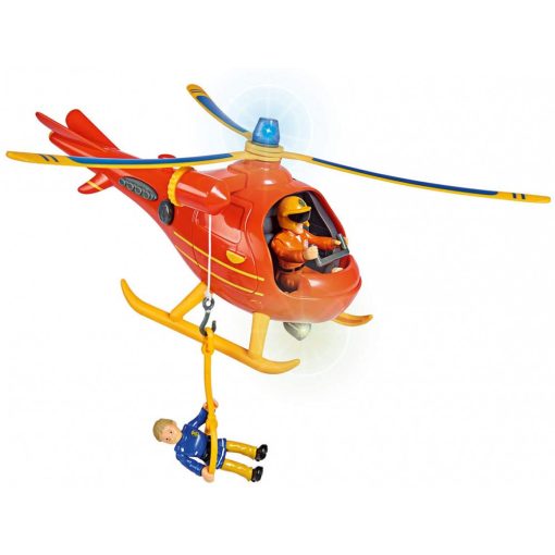 Simba Toys Sam, a tűzoltó - Wallaby mentőhelikopter Tom figurával (109251087038)