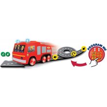 Dickie Toys Sam, a tűzoltó - Jupiter tűzoltóautó programozható funkciókkal (203096001038)