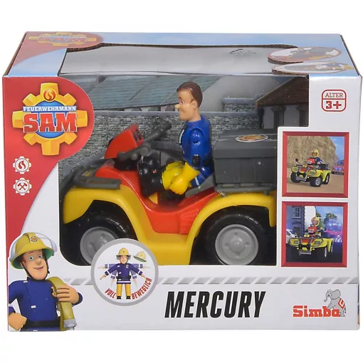 Simba Toys Sam, a tűzoltó - Mercury quad Sam figurával (109257657038)