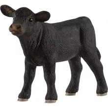 SCHLEICH 13880 Fekete angus szarvasmarha borjú
