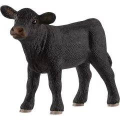 SCHLEICH 13880 Fekete angus szarvasmarha borjú