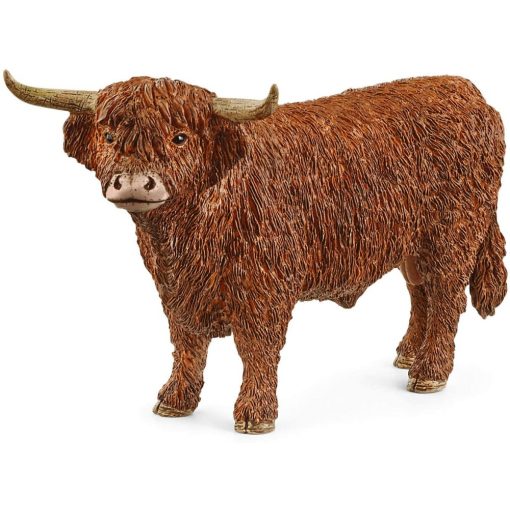Schleich 13919 Skót felföldi szarvasmarha bika