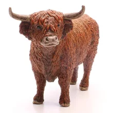 Schleich 13919 Skót felföldi szarvasmarha bika