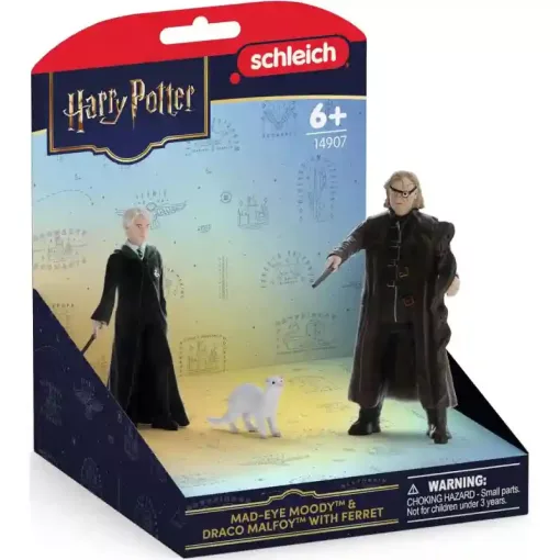 Schleich 14907 Harry Potter - Alastor „Rémszem” Mordon, Draco Malfoy görénnyel