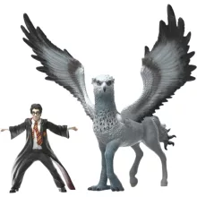 SCHLEICH 14947 Harry Potter™ - Harry Potter™ Buckbeak™ hátán