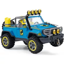 Schleich 41464 Terepjáró Giganotosaurus dinóval és ketreccel