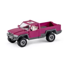Schleich 42346 Terepjáró lószállítóval és Fríz lóval