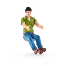 Schleich 42346 Terepjáró lószállítóval és Fríz lóval