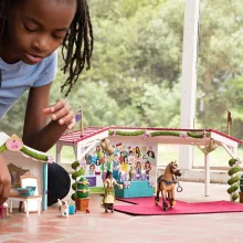 Schleich 42466 Nagy lovasbemutató