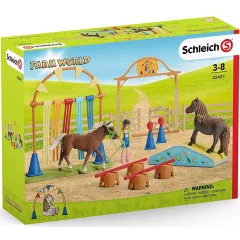 Schleich 42481 Nagy lovasiskola pónikkal
