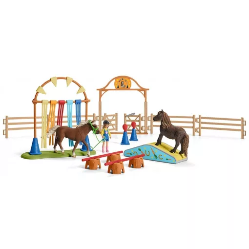 Schleich 42481 Nagy lovasiskola pónikkal