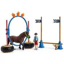 Schleich 42482 Lovasiskola Welsh pónival