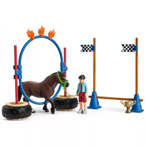 Schleich 42482 Lovasiskola Welsh pónival