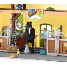 Schleich 42485 Lovarda Shire lovakkal