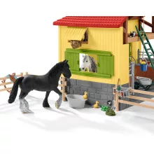 Schleich 42485 Lovarda Shire lovakkal