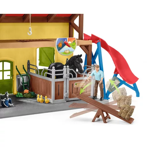 Schleich 42485 Lovarda Shire lovakkal