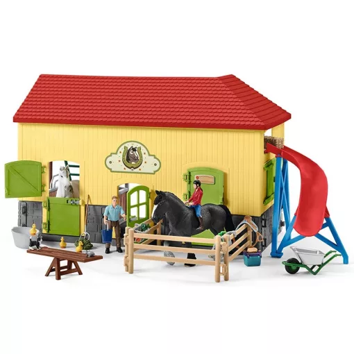 Schleich 42485 Lovarda Shire lovakkal