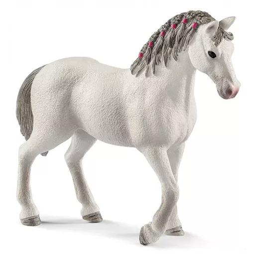 Schleich 42486 Állatorvosi látogatás a Quarter horse kancánál és csikójánál