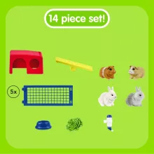 Schleich 42500 Nyulak és tengerimalacok otthona