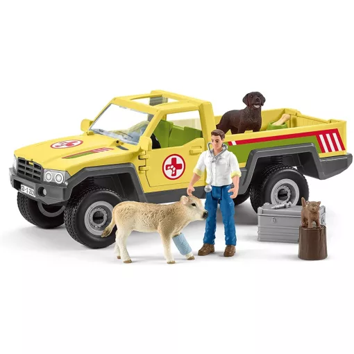 Schleich 42503 Állatorvos látogatása a farmon
