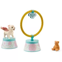 Schleich 42524 Szárnyas oroszlánkölykök kiképzése