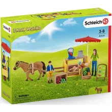 Schleich 42528 Mobil lovas stand Dartmoor pónival
