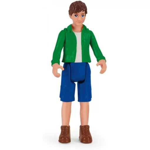 Schleich 42536 Kutyafuttató francia bulldoggal és törpe schnauzerrel