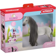   Schleich 42584 Sofia és Dusty Trakehnen lova fésülhető sörénnyel