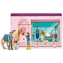 Schleich 42587 Hordozható divat lovasbolt