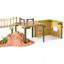 Schleich 42594 Kalandállomás a vadonban (csomagolássérült-új)