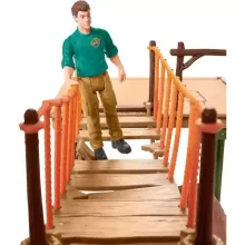Schleich 42594 Kalandállomás a vadonban (csomagolássérült-új)
