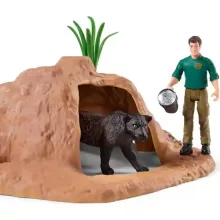 Schleich 42594 Kalandállomás a vadonban (csomagolássérült-új)