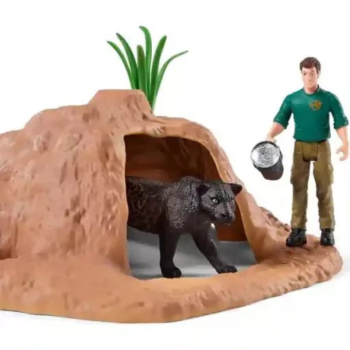 Schleich 42594 Kalandállomás a vadonban (csomagolássérült-új)