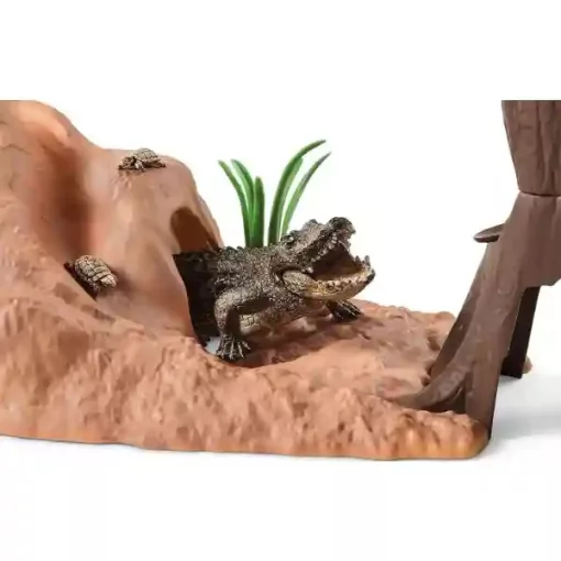 Schleich 42594 Kalandállomás a vadonban (csomagolássérült-új)