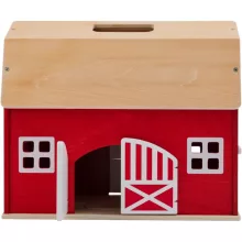SCHLEICH 42602 Nagy farm játékszett fából (csomagolássérült-új)