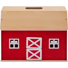SCHLEICH 42602 Nagy farm játékszett fából (csomagolássérült-új)