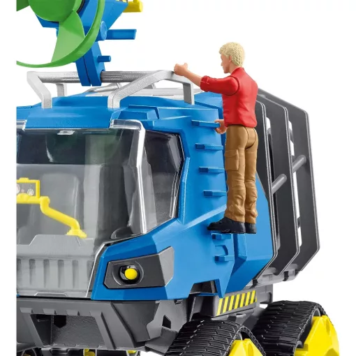 Schleich 42604 Dínó elfogó teherautó raptorral