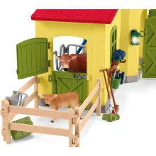 Schleich 42605 Farm istállóval és állatokkal