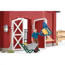 Schleich 42606 Farm istállóval és állatokkal