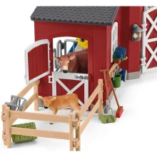 Schleich 42606 Farm istállóval és állatokkal